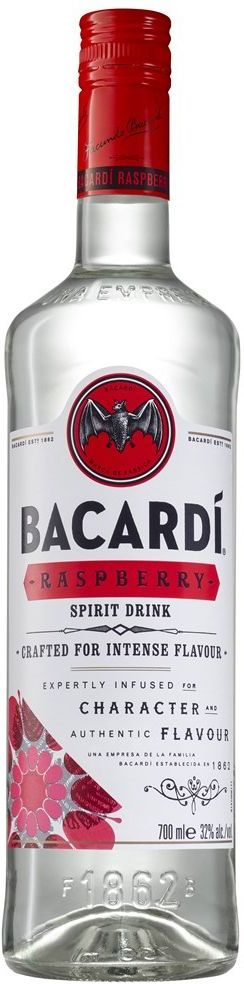 Bacardi Razz (Raspberry) Rum 70cl