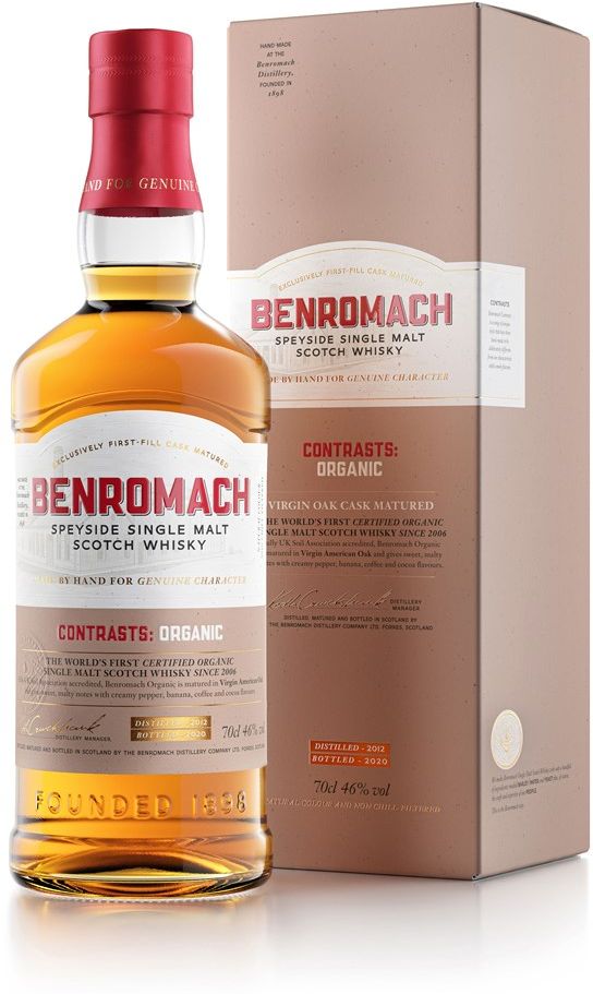 Benromach Organic 2013, Bottled 2022 Single Malt Whisky 70cl