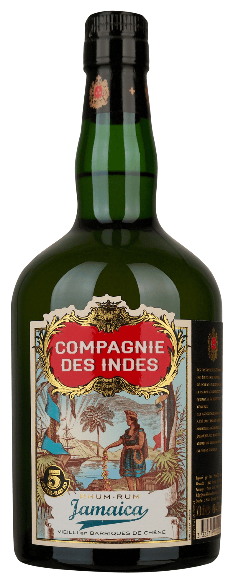 CDI Compagnie Des Indes Jamaica 5yr Gold Rum 70cl