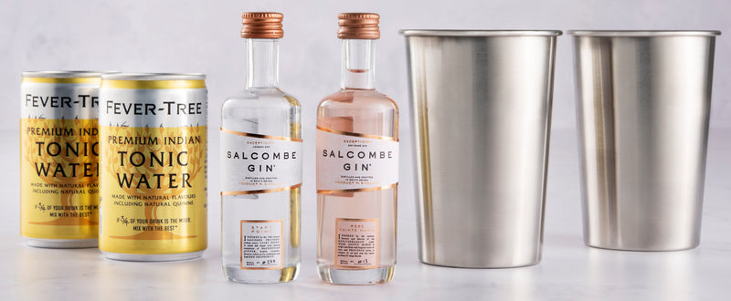 Salcombe Gin Miniature Cool Bag Set for 2