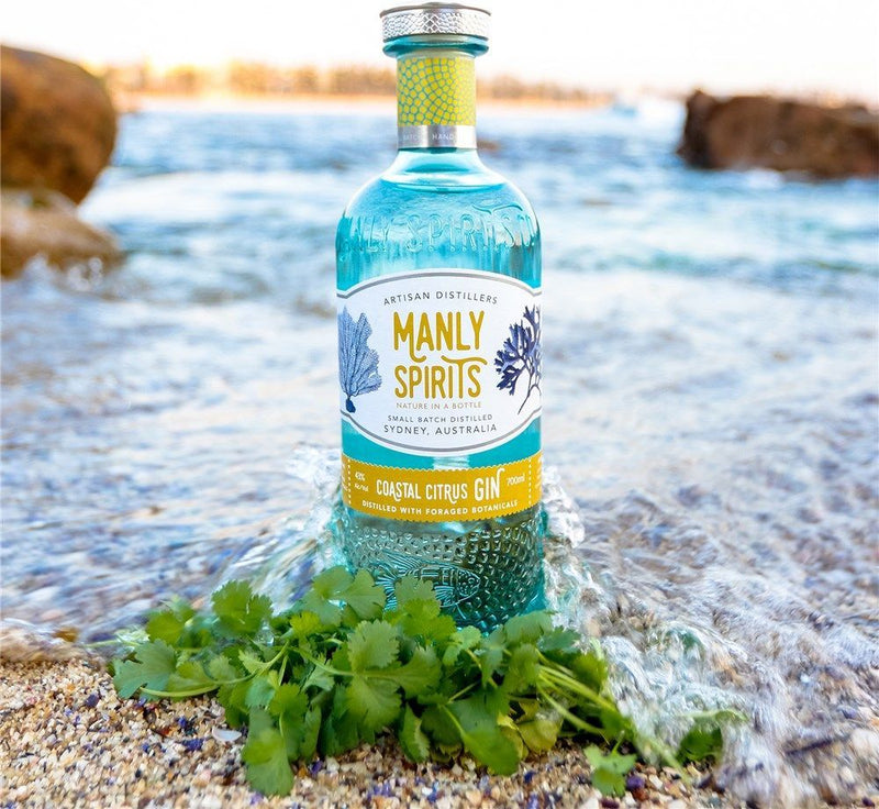Manly Spirits Co. Coastal Citrus Gin 70cl + Free Straws!