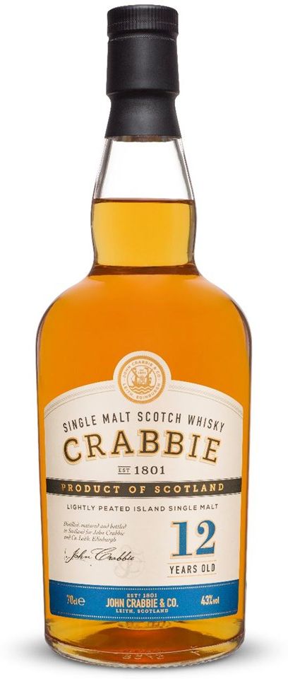 Crabbie 12 Year Old Whisky 70cl
