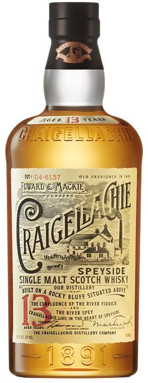 Craigellachie 13 Year Old Speyside Whisky 70cl