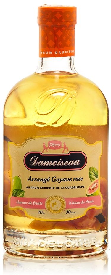 Damoiseau Arranges Pink Guava Rum Liqueur 70cl