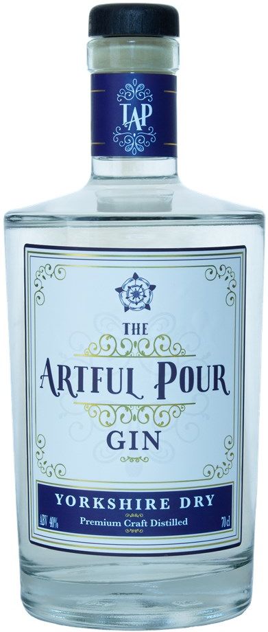 The Artful Pour Yorkshire Dry Gin 70cl