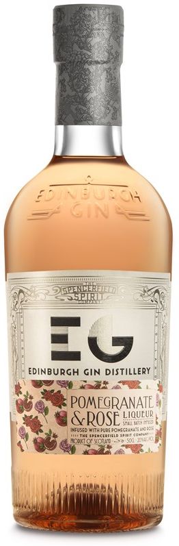 Edinburgh Pomegranate & Rose Gin 50cl