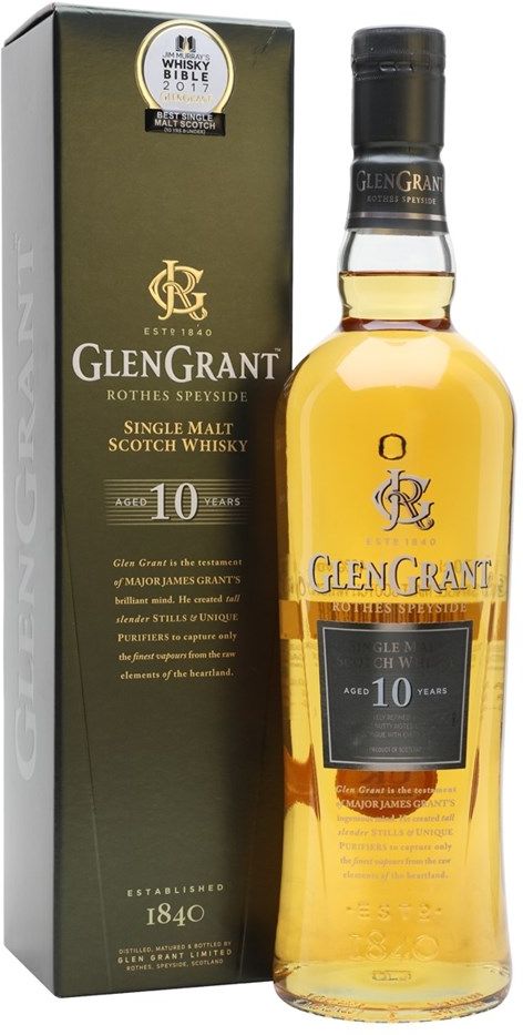 Glen Grant 10 Year Old Whisky 70cl