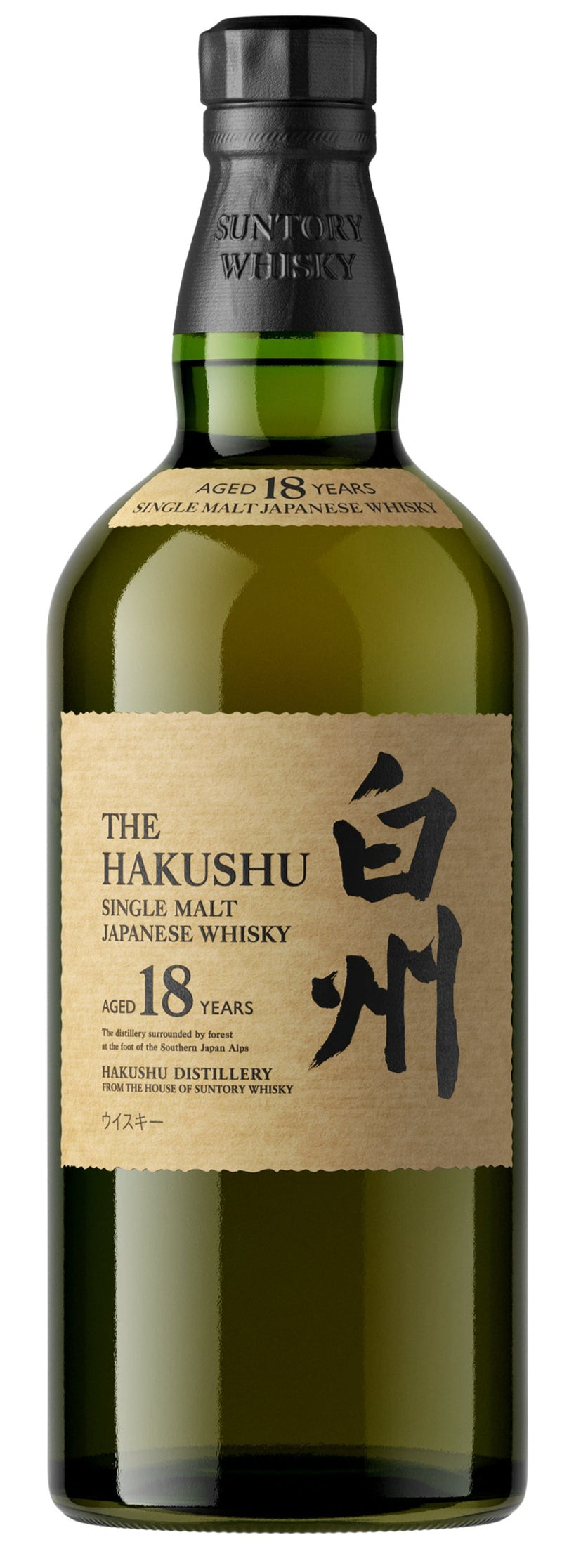 Hakushu 18 Year Old Single Malt Whisky 70cl