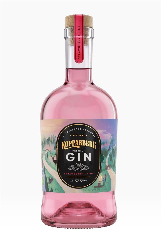 Kopparberg Strawberry and Lime Gin 70cl