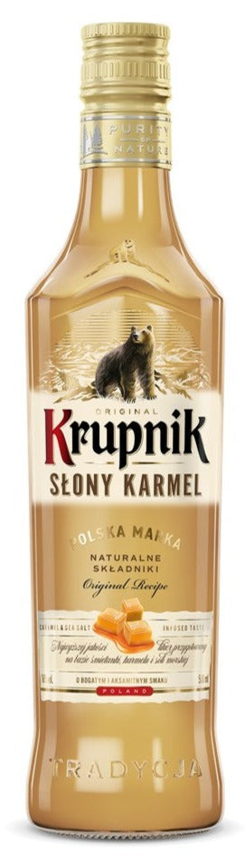 Krupnik Salted Caramel Vodka Liqueur 50cl