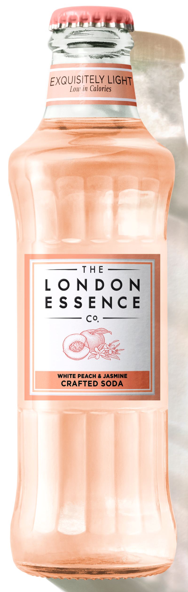 London Essence White Peach & Jasmine Soda 24x200ml