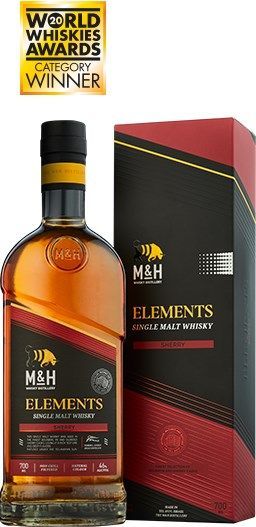 M&H Element Series Sherry Cask Whisky 70cl