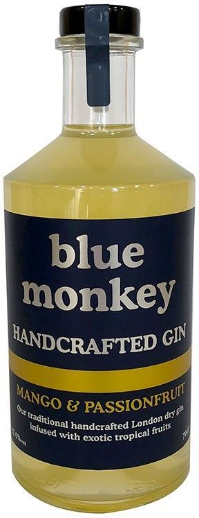 Blue Monkey Mango and Passionfruit Gin 70cl
