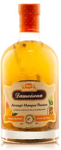 Damoiseau Les Arranges Mango Passion Rum Liqueur 70cl + Free Jam Jar Glass!