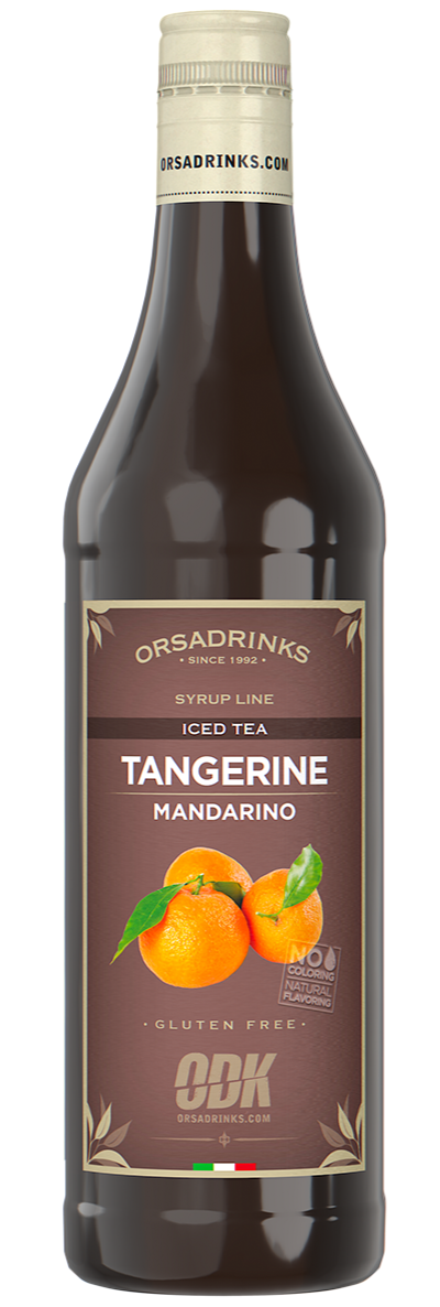 ODK Tangerine Iced Tea Syrup 750ml