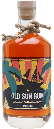 Old Sun Rum - Original Spiced Rum 70cl