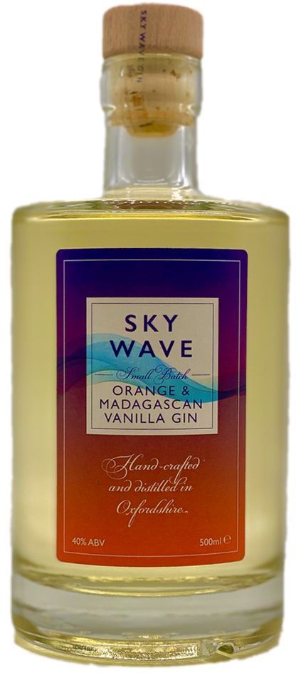 Sky Wave Orange & Madagascan Vanilla Gin 50cl