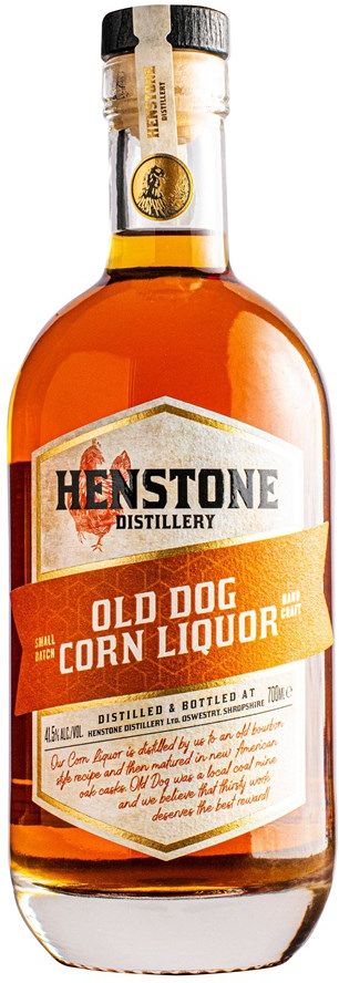 Henstone Old Dog Corn Liquor 70cl
