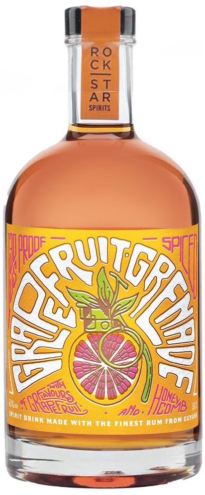 Grapefruit Grenade Spiced Rum 50cl