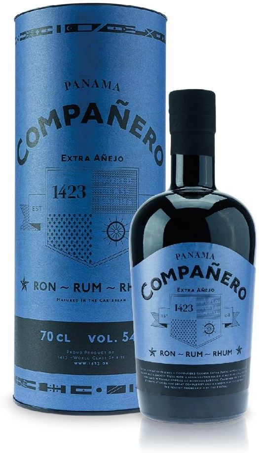 Companero Extra Anejo Panama Rum 70cl + Free Companero Miniature