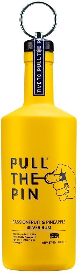 Pull The Pin Passion Fruit & Pineapple Silver Rum 70cl