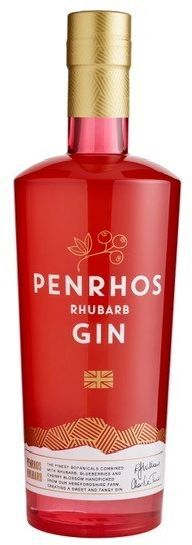 Penrhos Rhubarb Gin 70cl