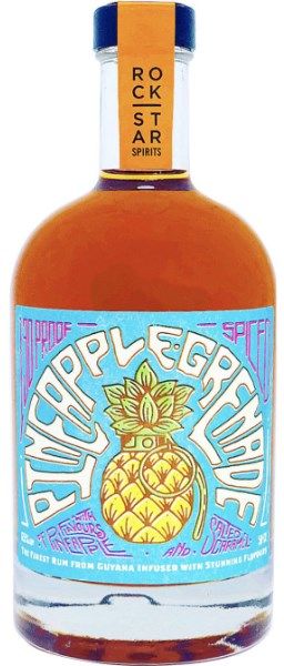 Pineapple Grenade Spiced Rum 50cl