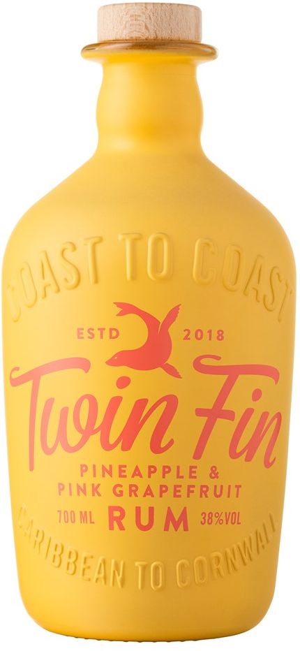 Twin Fin Pineapple & Pink Grapefruit Rum 70cl