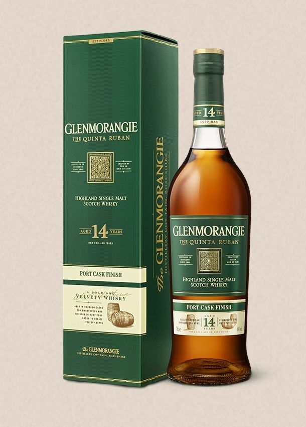 Glenmorangie Quinta Ruban Port Cask Finish Whisky 70cl