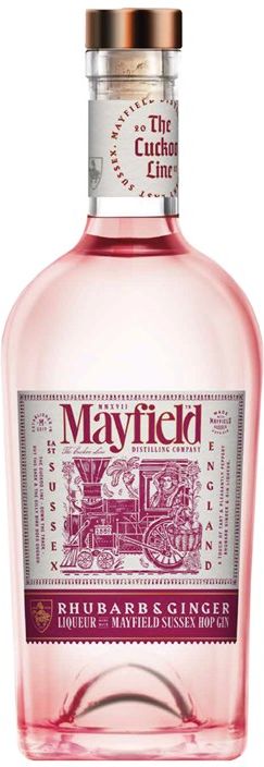 Mayfield Rhubarb & Ginger Gin Liqueur 50cl + Free Mayfield Gin Balloon Glass