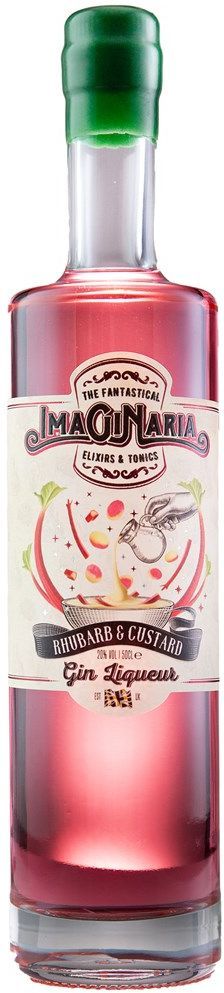 Imaginaria Rhubarb and Custard Gin Liqueur 50cl