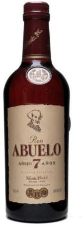 Ron Abuelo 7 Year Old Rum 70cl + 2 Free Ron Abuelo Glasses