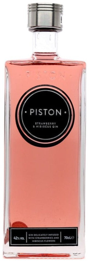 Piston Strawberry and Hibiscus Gin 70cl