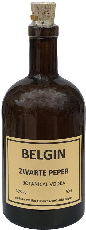 Belgin Zwarte Peper Vodka 50cl