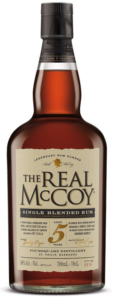 The Real McCoy 5 Year Old Rum 70cl