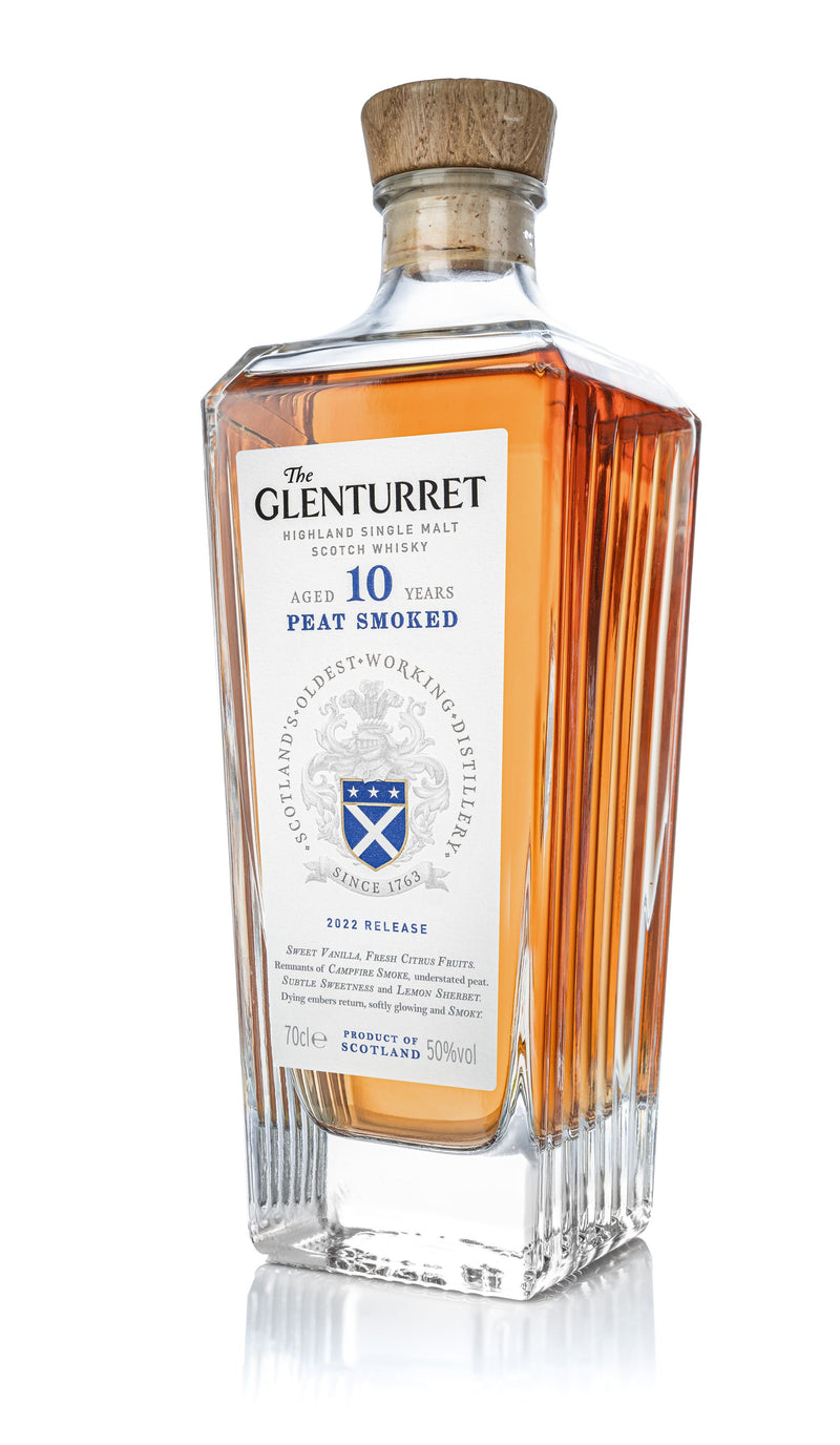 The Glenturret 10 Year Old Peat Smoked, 2022 Release Whisky 70cl