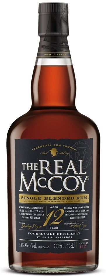 The Real McCoy 12 Year Old Rum 70cl