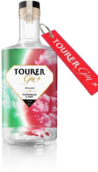 Tourer Watermelon Gin with Mint 70cl