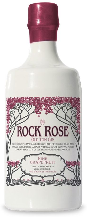 Rock Rose Pink Grapefruit Old Tom Gin 70cl