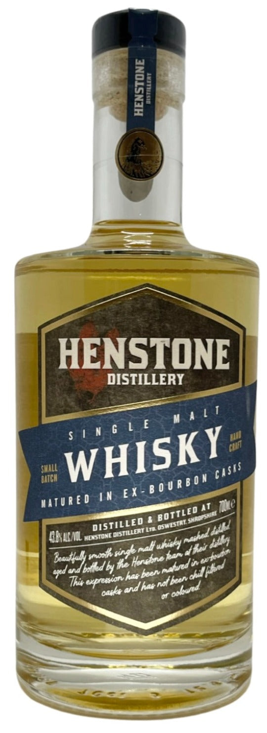 Henstone Ex-Bourbon Single Malt Whisky 70cl