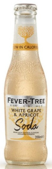 Fever-Tree White Grape & Apricot Soda 4x200ml