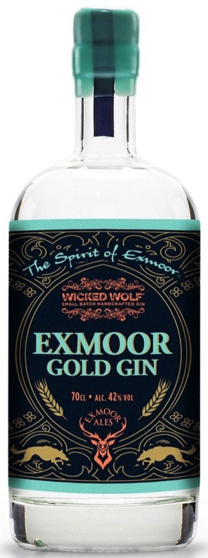 Wicked Wolf Exmoor Gold Gin 70cl