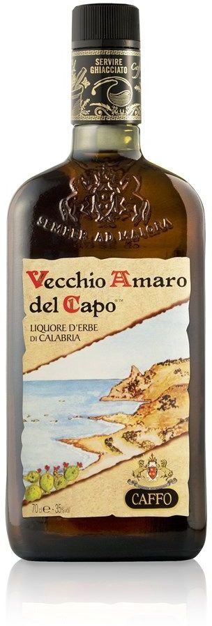 Vecchio Amaro Del Capo Liqueur 70cl + 2 Free Amaro Del Capo Shot Glasses
