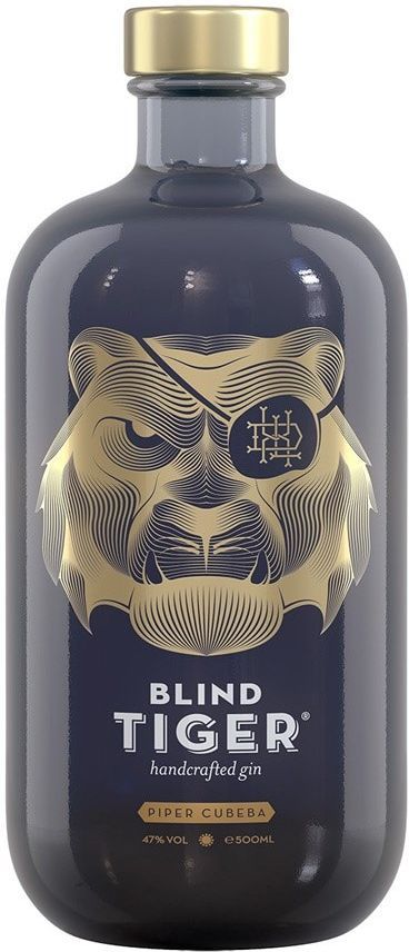 Blind Tiger Piper Cubeba Gin 50cl + Free Blind Tiger Gin Glass