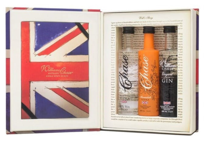 Chase Brand Box Trio Gift Set 3x5cl – Distillers Direct
