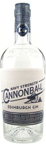 Edinburgh Navy Strength Cannonball Gin 70cl