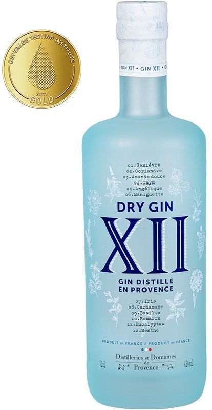 GIN XII 70cl + Free Gin XII 10cl Miniature