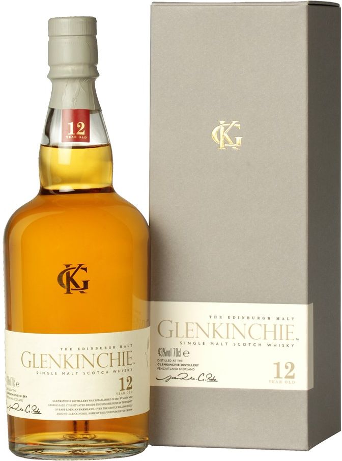 Glenkinchie 12 Year Old Malt Whisky 70cl