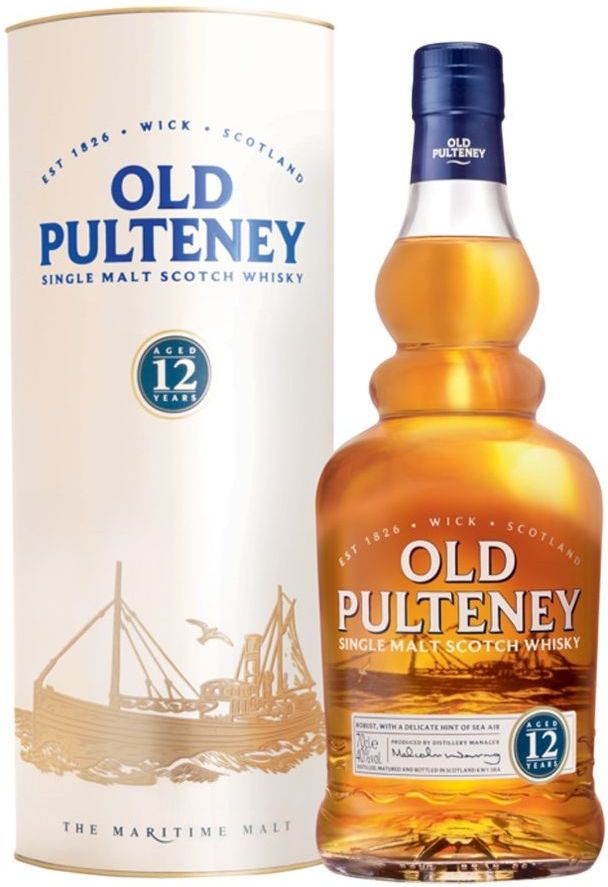 Old Pulteney 12 Year Old Highland Whisky 70cl