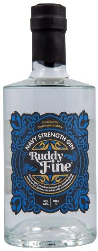 Ruddy Fine Navy Strength Gin 70cl